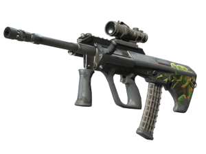 AUG | Chameleon (Battle-Scarred)
