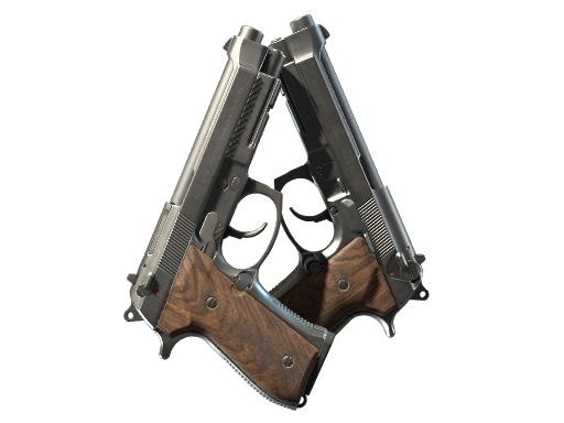 Dual Berettas | Retribution (Well-Worn)