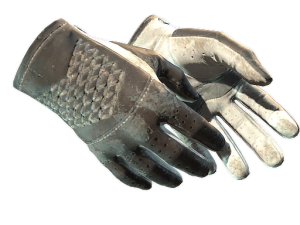 ★ Driver Gloves | Black Tie (Battle-Scarred)