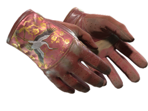 ★ Driver Gloves | Brocade Crane (Battle-Scarred)