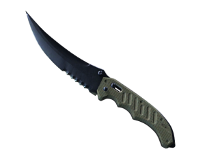 ★ Flip Knife | Blue Steel (Battle-Scarred)