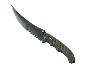 ★ Flip Knife | Damascus Steel (Well-Worn)