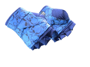 ★ Hand Wraps | Cobalt Skulls (Minimal Wear)