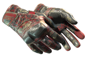 ★ Moto Gloves | Blood Pressure (Battle-Scarred)