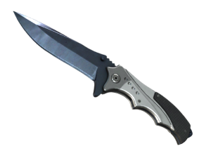 ★ Nomad Knife | Blue Steel (Battle-Scarred)