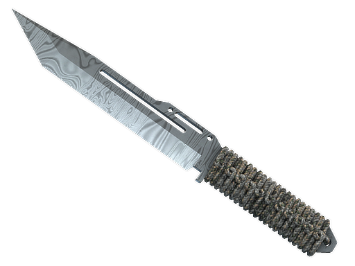 ★ Paracord Knife | Damascus Steel (Battle-Scarred)