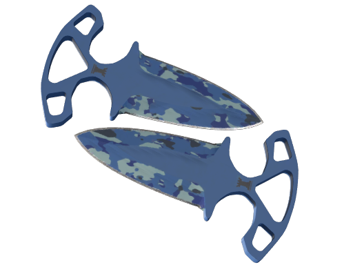 ★ Shadow Daggers | Bright Water (Battle-Scarred)
