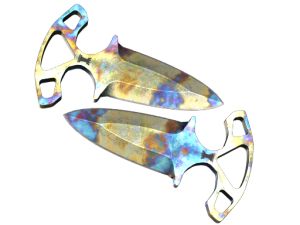 ★ Shadow Daggers | Case Hardened (Battle-Scarred)