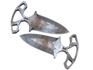 ★ Shadow Daggers | Rust Coat (Well-Worn)