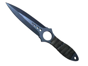 ★ Skeleton Knife | Blue Steel (Battle-Scarred)