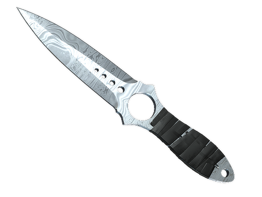 ★ Skeleton Knife | Damascus Steel (Battle-Scarred)
