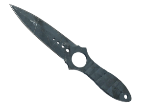 ★ Skeleton Knife | Night Stripe (Battle-Scarred)