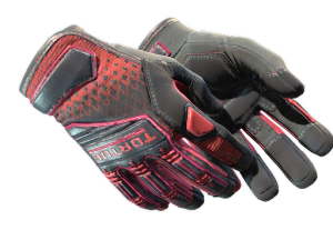 ★ Specialist Gloves | Crimson Kimono (Minimal Wear)