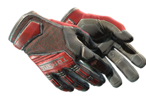★ Specialist Gloves | Crimson Web (Minimal Wear)