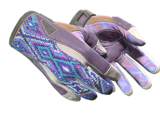 ★ Sport Gloves | Violet Beadwork (Minimal Wear)