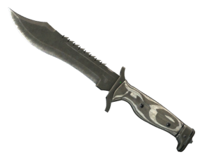 ★ StatTrak™ Bowie Knife | Black Laminate (Battle-Scarred)