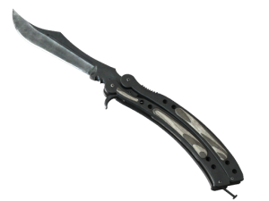 ★ StatTrak™ Butterfly Knife | Black Laminate (Field-Tested)
