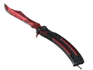 ★ StatTrak™ Butterfly Knife | Slaughter (Field-Tested)