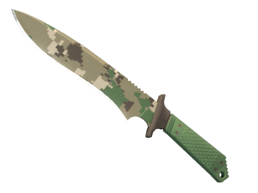★ StatTrak™ Classic Knife | Forest DDPAT (Well-Worn)