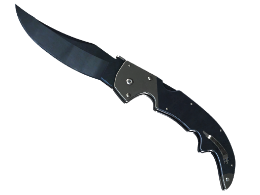 ★ StatTrak™ Falchion Knife | Blue Steel (Well-Worn)