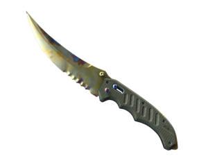 ★ StatTrak™ Flip Knife | Case Hardened (Battle-Scarred)
