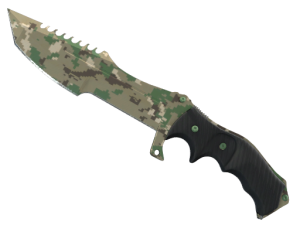 ★ StatTrak™ Huntsman Knife | Forest DDPAT (Well-Worn)