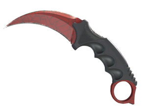 ★ StatTrak™ Karambit | Crimson Web (Minimal Wear)
