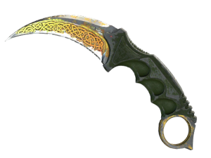 ★ StatTrak™ Karambit | Lore (Battle-Scarred)