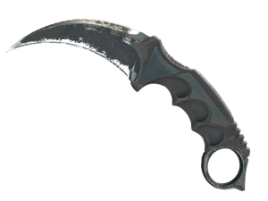 ★ StatTrak™ Karambit | Night (Battle-Scarred)