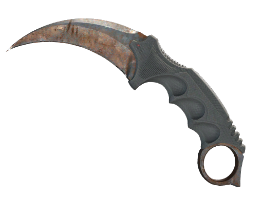 ★ StatTrak™ Karambit | Rust Coat (Battle-Scarred)