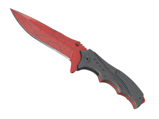 ★ StatTrak™ Nomad Knife | Crimson Web (Battle-Scarred)