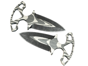★ StatTrak™ Shadow Daggers | Black Laminate (Minimal Wear)