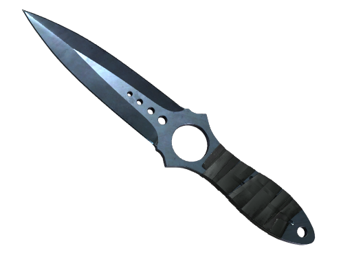 ★ StatTrak™ Skeleton Knife | Blue Steel (Battle-Scarred)