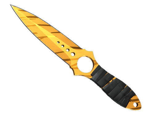 ★ StatTrak™ Skeleton Knife | Tiger Tooth (Factory New)