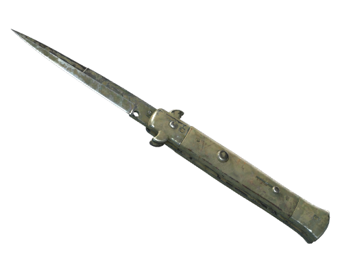 ★ StatTrak™ Stiletto Knife | Safari Mesh (Battle-Scarred)