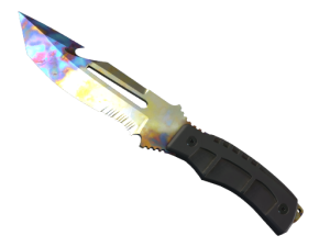 ★ StatTrak™ Survival Knife | Case Hardened (Battle-Scarred)