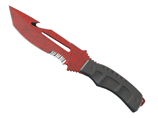 ★ StatTrak™ Survival Knife | Crimson Web (Field-Tested)