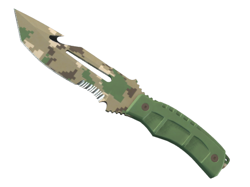 ★ StatTrak™ Survival Knife | Forest DDPAT (Battle-Scarred)