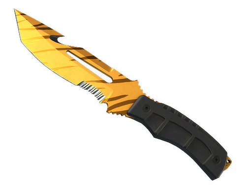 ★ StatTrak™ Survival Knife | Tiger Tooth (Factory New)