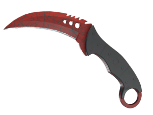 ★ StatTrak™ Talon Knife | Crimson Web (Minimal Wear)