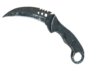 ★ StatTrak™ Talon Knife | Night Stripe (Battle-Scarred)