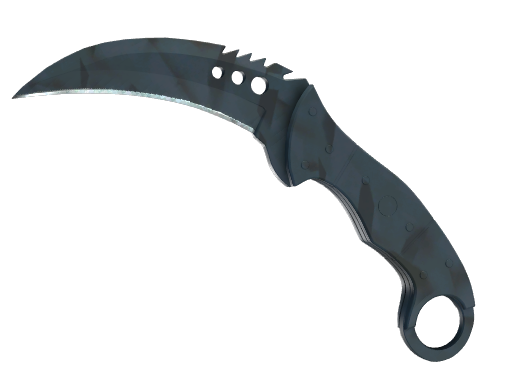 ★ StatTrak™ Talon Knife | Night Stripe (Well-Worn)
