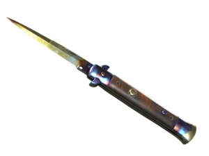★ Stiletto Knife | Case Hardened (Field-Tested)