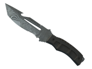 ★ Survival Knife | Damascus Steel (Battle-Scarred)