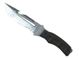 ★ Survival Knife | Damascus Steel (Minimal Wear)