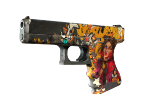Glock-18 | Bullet Queen (Battle-Scarred)