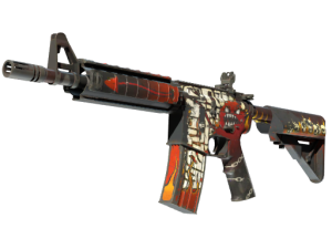 M4A4 | Hellfire (Well-Worn)