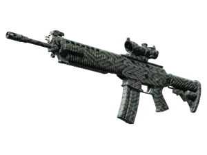 SG 553 | Barricade (Well-Worn)