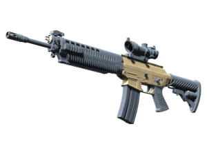 SG 553 | Tornado (Field-Tested)