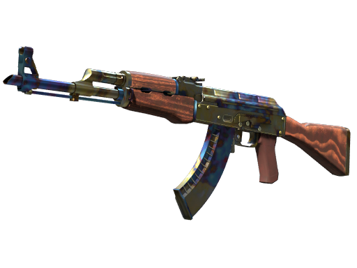 Souvenir AK-47 | Case Hardened (Field-Tested)
